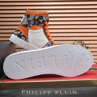 Cheap Philipp Plein PP High Tops Shoes For Men #1265113 Replica Wholesale [$105.00 USD] [ITEM#1265113] on Replica Philipp Plein PP High Tops Shoes