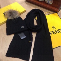 Cheap Fendi Hat and Scarf Set #1265147 Replica Wholesale [$52.00 USD] [ITEM#1265147] on Replica Fendi Hat and Scarf and Glove Set