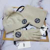 Fendi Hat and Scarf and Glove Set #1265152