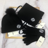 Fendi Hat and Scarf and Glove Set #1265155