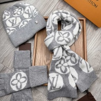 Cheap Louis Vuitton LV Hat and Scarf and Glove Set #1265207 Replica Wholesale [$72.00 USD] [ITEM#1265207] on Replica Louis Vuitton LV Hat and Scarf and Glove Set