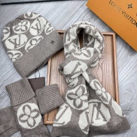 Cheap Louis Vuitton LV Hat and Scarf and Glove Set #1265208 Replica Wholesale [$72.00 USD] [ITEM#1265208] on Replica Louis Vuitton LV Hat and Scarf and Glove Set