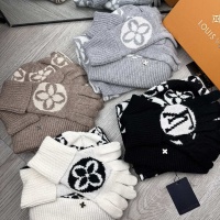 Cheap Louis Vuitton LV Hat and Scarf and Glove Set #1265209 Replica Wholesale [$72.00 USD] [ITEM#1265209] on Replica Louis Vuitton LV Hat and Scarf and Glove Set