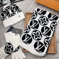 Cheap Louis Vuitton LV Hat and Scarf and Glove Set #1265210 Replica Wholesale [$72.00 USD] [ITEM#1265210] on Replica Louis Vuitton LV Hat and Scarf and Glove Set