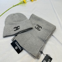 Cheap Chanel Hat and Scarf Set #1265268 Replica Wholesale [$48.00 USD] [ITEM#1265268] on Replica Chanel Hat and Scarf and Glove Set