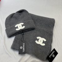 Cheap Chanel Hat and Scarf Set #1265275 Replica Wholesale [$48.00 USD] [ITEM#1265275] on Replica Chanel Hat and Scarf and Glove Set