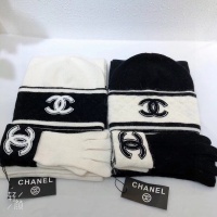 Cheap Chanel Hat and Scarf and Glove Set #1265287 Replica Wholesale [$72.00 USD] [ITEM#1265287] on Replica Chanel Hat and Scarf and Glove Set