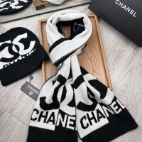 Cheap Chanel Hat and Scarf Set #1265313 Replica Wholesale [$52.00 USD] [ITEM#1265313] on Replica Chanel Hat and Scarf and Glove Set