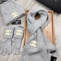 Cheap Chanel Hat and Scarf and Glove Set #1265330 Replica Wholesale [$72.00 USD] [ITEM#1265330] on Replica Chanel Hat and Scarf and Glove Set