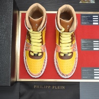 Cheap Philipp Plein PP High Tops Shoes For Men #1265780 Replica Wholesale [$105.00 USD] [ITEM#1265780] on Replica Philipp Plein PP High Tops Shoes