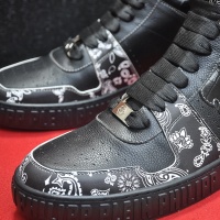 Cheap Philipp Plein PP High Tops Shoes For Men #1265784 Replica Wholesale [$105.00 USD] [ITEM#1265784] on Replica Philipp Plein PP High Tops Shoes