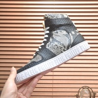 Cheap Philipp Plein PP High Tops Shoes For Men #1265785 Replica Wholesale [$105.00 USD] [ITEM#1265785] on Replica Philipp Plein PP High Tops Shoes