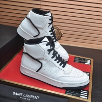 Cheap Yves Saint Laurent YSL High Tops Shoes For Men #1265898 Replica Wholesale [$98.00 USD] [ITEM#1265898] on Replica Yves Saint Laurent YSL High Tops Shoes