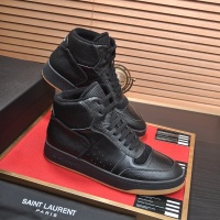 Cheap Yves Saint Laurent YSL High Tops Shoes For Men #1265901 Replica Wholesale [$98.00 USD] [ITEM#1265901] on Replica Yves Saint Laurent YSL High Tops Shoes