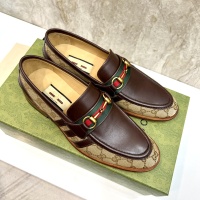 Cheap Gucci Oxfords Shoes For Men #1265989 Replica Wholesale [$160.00 USD] [ITEM#1265989] on Replica Gucci Oxfords Shoes