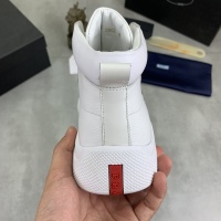 Cheap Prada High Top Shoes For Men #1266053 Replica Wholesale [$105.00 USD] [ITEM#1266053] on Replica Prada High Top Shoes