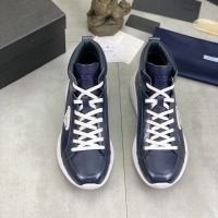 Cheap Prada High Top Shoes For Men #1266055 Replica Wholesale [$105.00 USD] [ITEM#1266055] on Replica Prada High Top Shoes