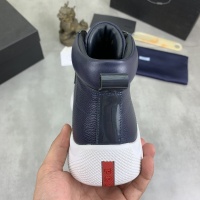 Cheap Prada High Top Shoes For Men #1266055 Replica Wholesale [$105.00 USD] [ITEM#1266055] on Replica Prada High Top Shoes