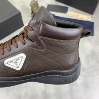 Cheap Prada High Top Shoes For Men #1266057 Replica Wholesale [$105.00 USD] [ITEM#1266057] on Replica Prada High Top Shoes