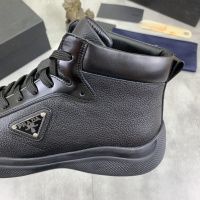 Cheap Prada High Top Shoes For Men #1266058 Replica Wholesale [$105.00 USD] [ITEM#1266058] on Replica Prada High Top Shoes