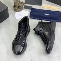 Cheap Prada High Top Shoes For Men #1266060 Replica Wholesale [$105.00 USD] [ITEM#1266060] on Replica Prada High Top Shoes