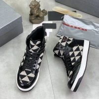 Cheap Prada High Top Shoes For Men #1266063 Replica Wholesale [$108.00 USD] [ITEM#1266063] on Replica Prada High Top Shoes