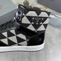 Cheap Prada High Top Shoes For Men #1266063 Replica Wholesale [$108.00 USD] [ITEM#1266063] on Replica Prada High Top Shoes