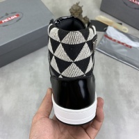 Cheap Prada High Top Shoes For Men #1266063 Replica Wholesale [$108.00 USD] [ITEM#1266063] on Replica Prada High Top Shoes