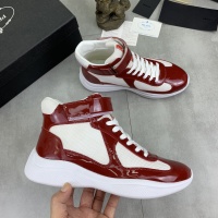 Cheap Prada High Top Shoes For Men #1266066 Replica Wholesale [$105.00 USD] [ITEM#1266066] on Replica Prada High Top Shoes