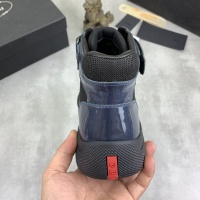 Cheap Prada High Top Shoes For Men #1266067 Replica Wholesale [$105.00 USD] [ITEM#1266067] on Replica Prada High Top Shoes