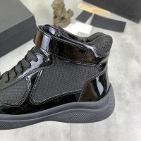 Cheap Prada High Top Shoes For Men #1266068 Replica Wholesale [$105.00 USD] [ITEM#1266068] on Replica Prada High Top Shoes