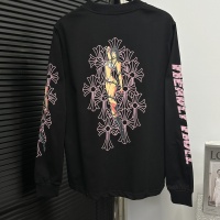 Cheap Chrome Hearts T-Shirts Long Sleeved For Unisex #1266122 Replica Wholesale [$52.00 USD] [ITEM#1266122] on Replica Chrome Hearts T-Shirts