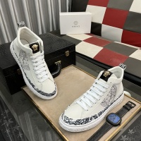 Cheap Versace High Tops Shoes For Men #1266261 Replica Wholesale [$76.00 USD] [ITEM#1266261] on Replica Versace High Tops Shoes