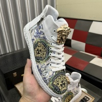 Cheap Versace High Tops Shoes For Men #1266263 Replica Wholesale [$76.00 USD] [ITEM#1266263] on Replica Versace High Tops Shoes