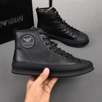 Cheap Armani High Tops Shoes For Men #1266266 Replica Wholesale [$85.00 USD] [ITEM#1266266] on Replica Armani High Tops Shoes