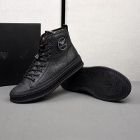 Cheap Armani High Tops Shoes For Men #1266266 Replica Wholesale [$85.00 USD] [ITEM#1266266] on Replica Armani High Tops Shoes