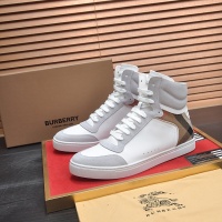 Cheap Burberry High Tops Shoes For Men #1266346 Replica Wholesale [$98.00 USD] [ITEM#1266346] on Replica Burberry High Tops Shoes