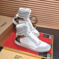 Cheap Burberry High Tops Shoes For Men #1266346 Replica Wholesale [$98.00 USD] [ITEM#1266346] on Replica Burberry High Tops Shoes