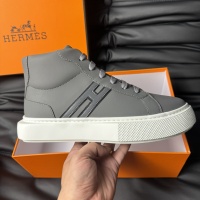 Cheap Hermes High Tops Shoes For Men #1266407 Replica Wholesale [$82.00 USD] [ITEM#1266407] on Replica Hermes High Tops Shoes