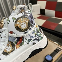 Cheap Versace High Tops Shoes For Men #1266548 Replica Wholesale [$80.00 USD] [ITEM#1266548] on Replica Versace High Tops Shoes