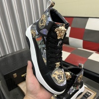 Cheap Versace High Tops Shoes For Men #1266549 Replica Wholesale [$80.00 USD] [ITEM#1266549] on Replica Versace High Tops Shoes