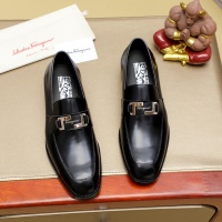 Salvatore Ferragamo Leather Shoes For Men #1266610