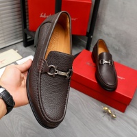 Cheap Salvatore Ferragamo Leather Shoes For Men #1266629 Replica Wholesale [$85.00 USD] [ITEM#1266629] on Replica Salvatore Ferragamo Leather Shoes