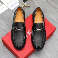 Cheap Salvatore Ferragamo Leather Shoes For Men #1266630 Replica Wholesale [$85.00 USD] [ITEM#1266630] on Replica Salvatore Ferragamo Leather Shoes