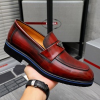 Cheap Prada Leather Shoes For Men #1266640 Replica Wholesale [$92.00 USD] [ITEM#1266640] on Replica Prada Leather Shoes