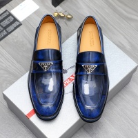 Cheap Prada Leather Shoes For Men #1266641 Replica Wholesale [$92.00 USD] [ITEM#1266641] on Replica Prada Leather Shoes