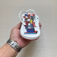 Cheap Christian Louboutin CL Slippers For Women #1266698 Replica Wholesale [$45.00 USD] [ITEM#1266698] on Replica Christian Louboutin CL Slippers