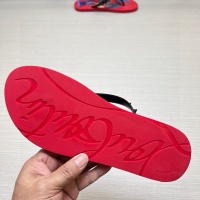 Cheap Christian Louboutin CL Slippers For Men #1266703 Replica Wholesale [$45.00 USD] [ITEM#1266703] on Replica Christian Louboutin CL Slippers