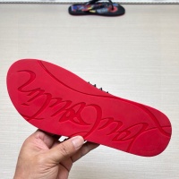 Cheap Christian Louboutin CL Slippers For Men #1266707 Replica Wholesale [$45.00 USD] [ITEM#1266707] on Replica Christian Louboutin CL Slippers