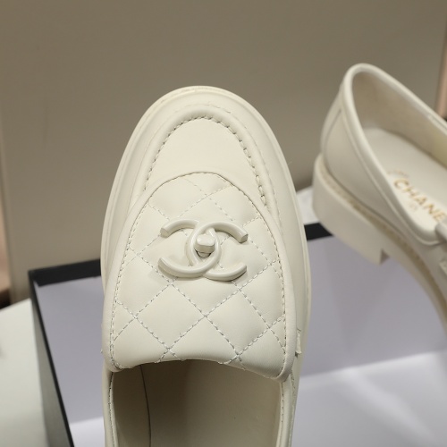 Cheap Chanel Leather Shoes For Women #1266959 Replica Wholesale [$92.00 USD] [ITEM#1266959] on Replica 